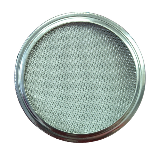 Sprouting Lid Mumm's Wide Mouth w/Screen 3.5"