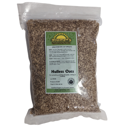Mumm's Sprouts Hulless Oats