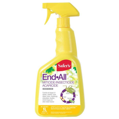 Safer's End-All Miticide/Insecticide RTU 1L