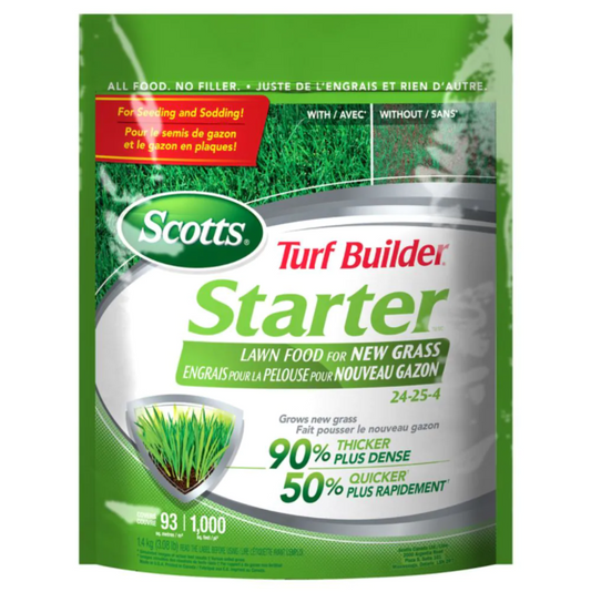 Turf Builder Scotts 24-25-4 Starter 1.4Kg