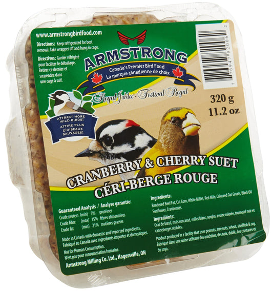 Suet Cranberry and Cherry 320g