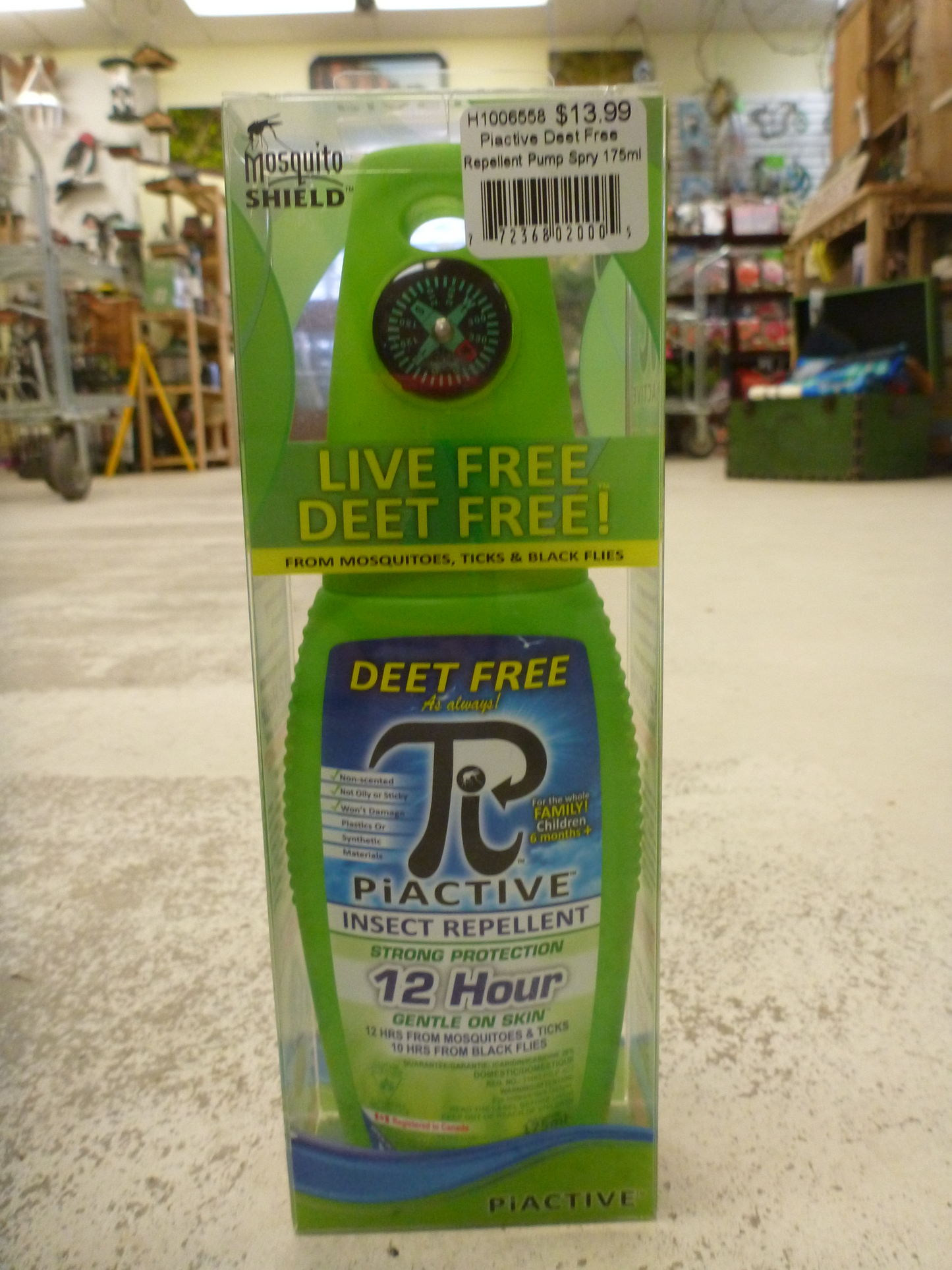 Piactive Deef Free Insect Repellent - Pump Spray 175ml
