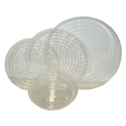 Clear Plastic Plant Saucer