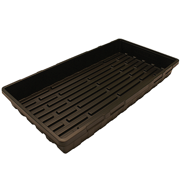 Mondi 10" x 20" Seedling Trays - Black No Holes
