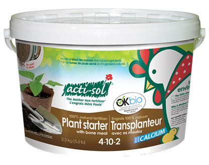 Acti-Sol 4-10-2 Organic Transplanting Fertilizer